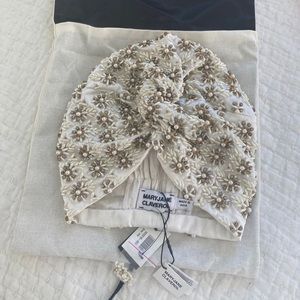Mary Jane Claverol Beaded Turban